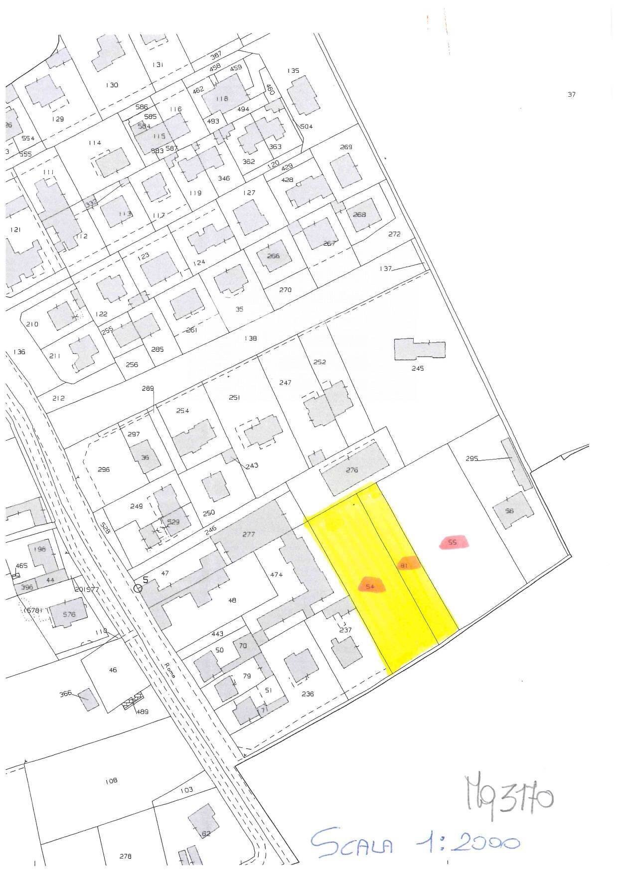 Foto 17 - Terreno edificabile via Cascina Legnana, Marcallo con Casone - planimetria 1