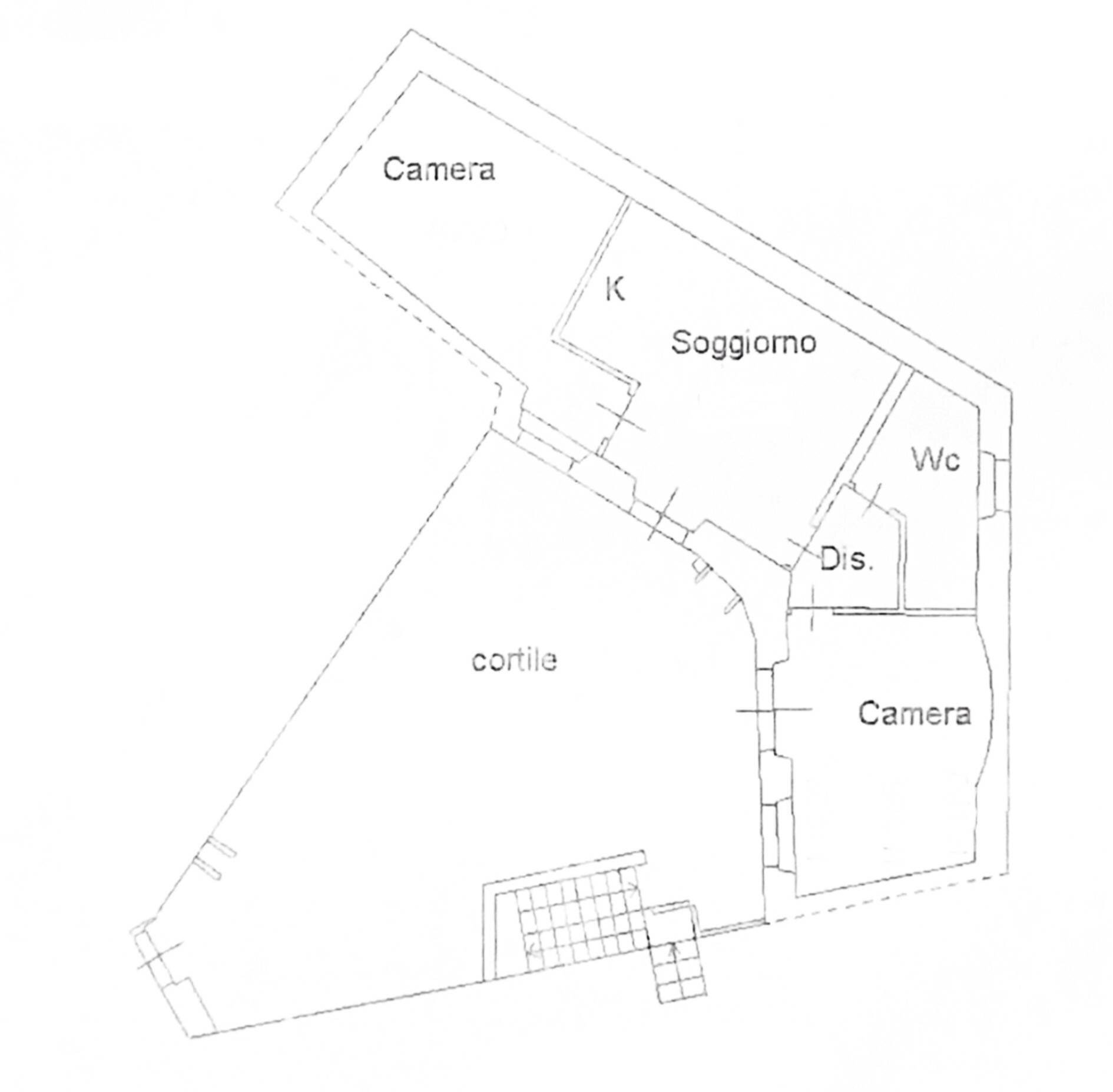 Foto 15 - Trilocale Via Fanti
 
snc, La Maddalena - planimetria 1