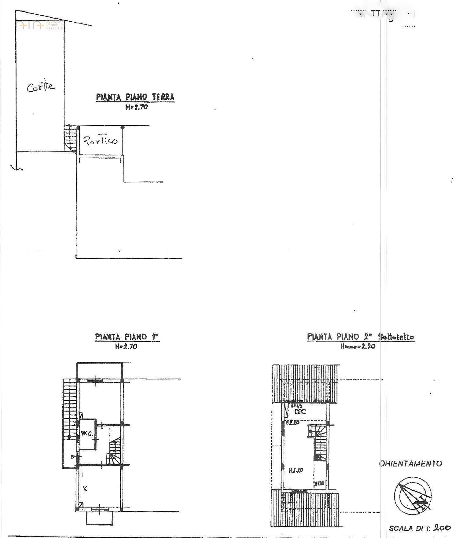 Foto 13 - Trilocale Fraz. Castel San Pietro, Palmiano - planimetria 1