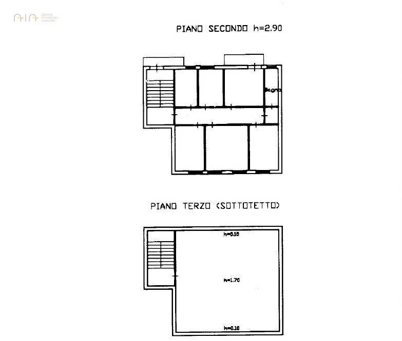 Foto 7 - Appartamento Piazza IV Novembre
 
4, Comunanza - planimetria 1