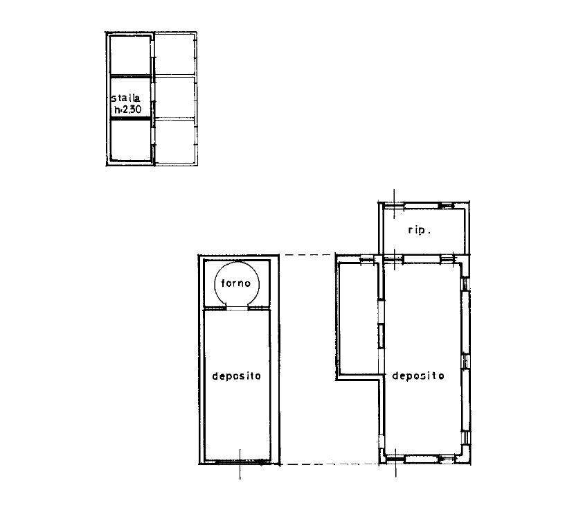Foto 18 - Rustico Contrada Valloscura di Capodarco, 46 Fermo 63023 FERMO FM, Fermo - planimetria 1