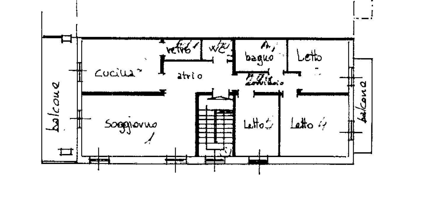 Foto 43 - Quadrilocale via Volturno, Porto San Giorgio - planimetria 1