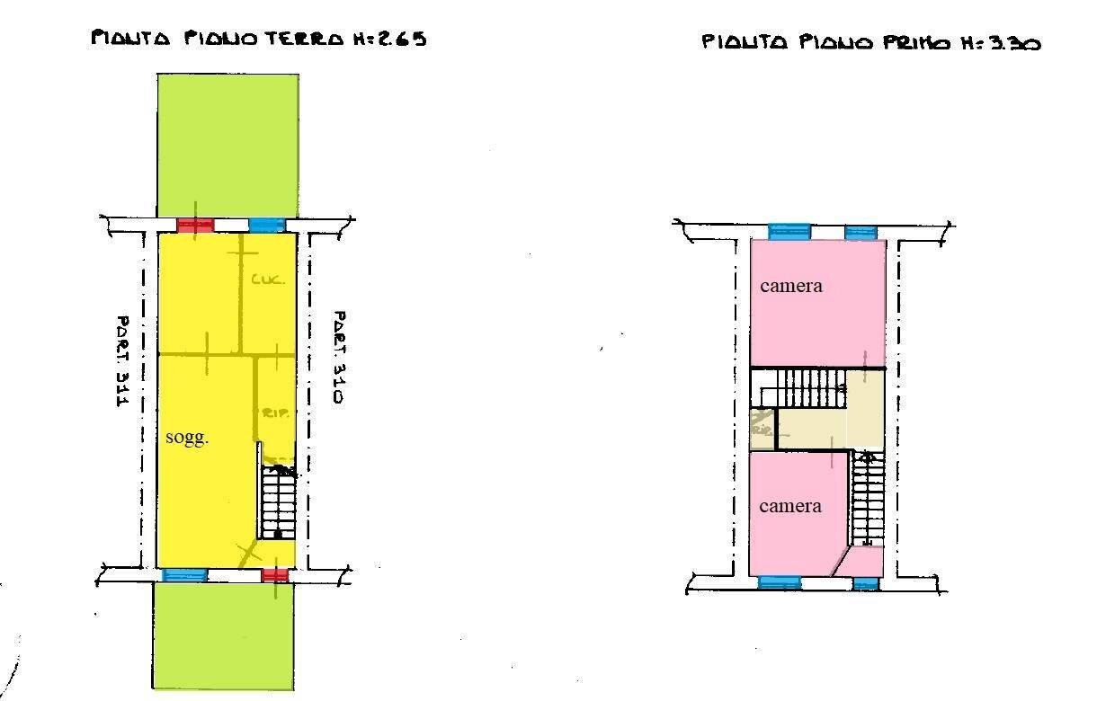 Foto 34 - Terraced Villa via cavallotti, Porto San Giorgio - floor plans 1
