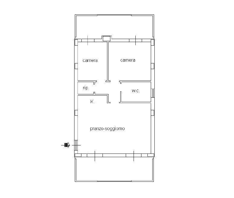 Foto 45 - Three-room apartment VIA LUCCHI, Fermo - floor plans 1