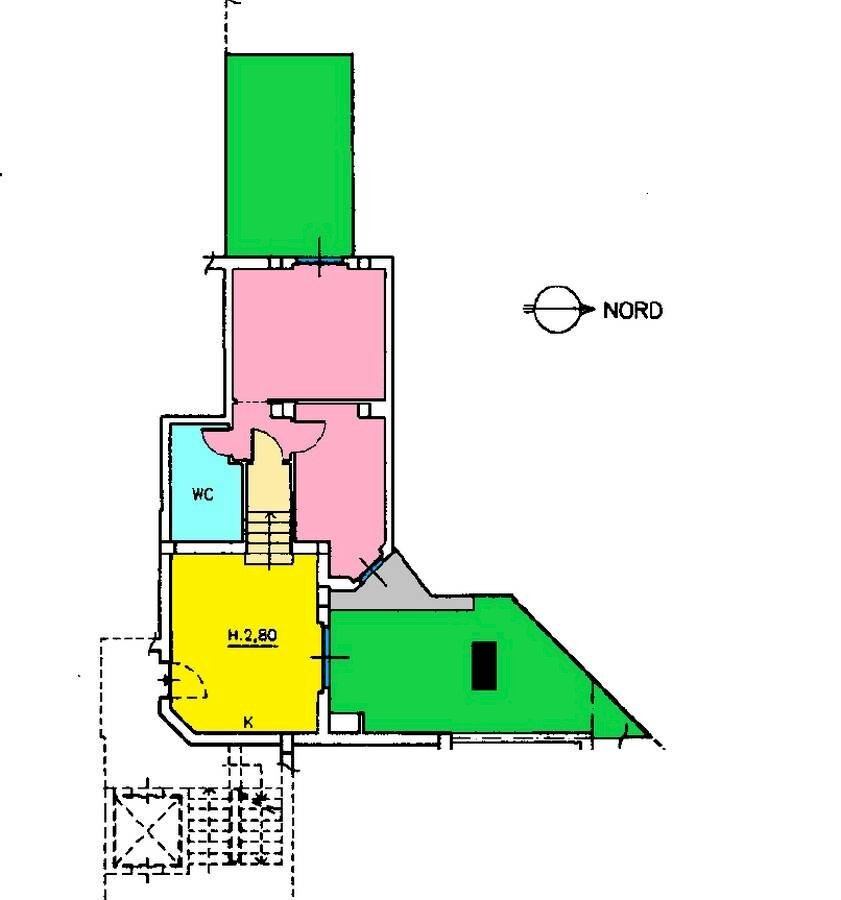 Foto 22 - Trilocale VIA PIER DELLA FRANCESCA, Porto San Giorgio - planimetria 1