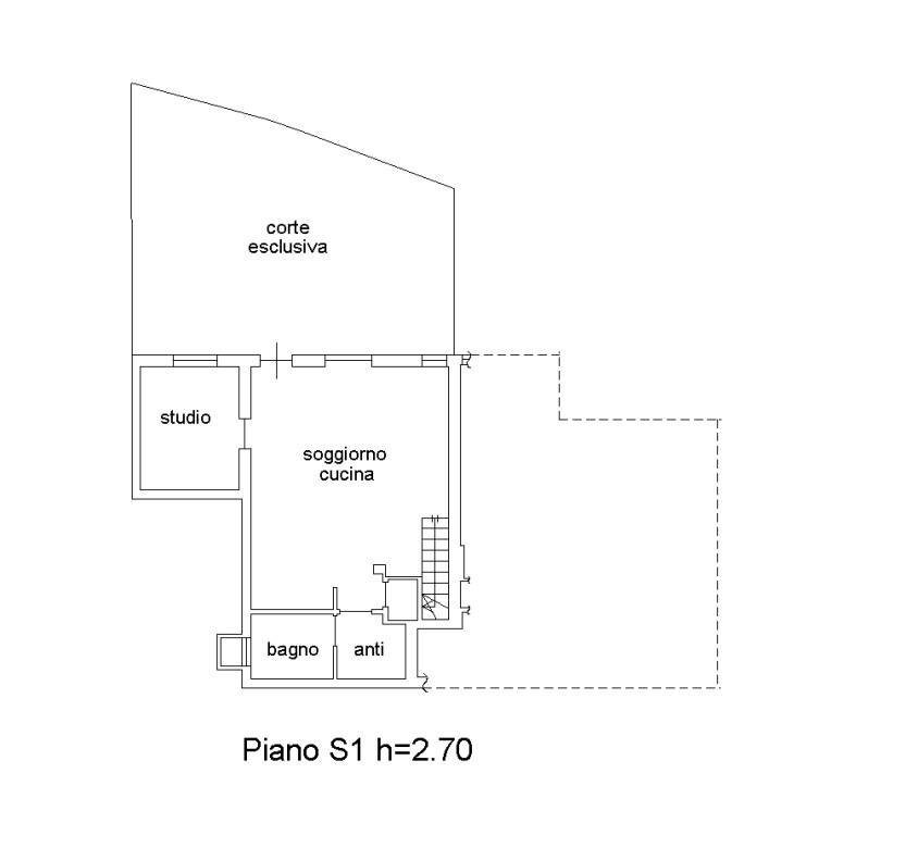 Foto 46 - Villa a Schiera CONTRADA CANTAGALLO, Fermo - planimetria 1