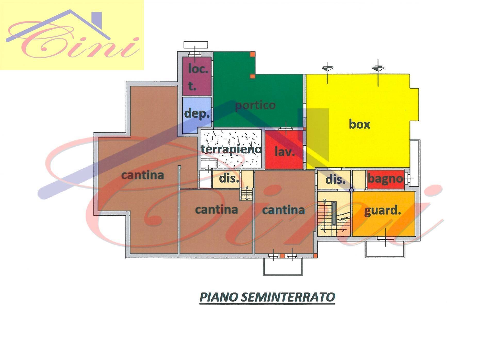 Foto 17 - Villa VIA ROMA, Costa Masnaga - planimetria 1