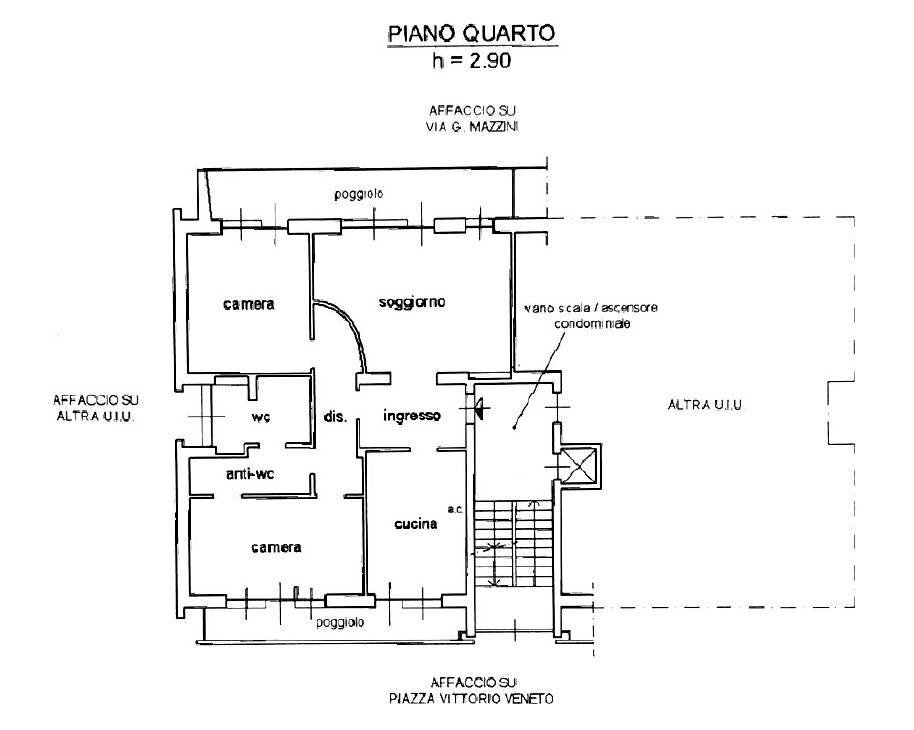 Foto 40 - Appartamento Piazza Vittorio Veneto
 
10, Finale Ligure - planimetria 1