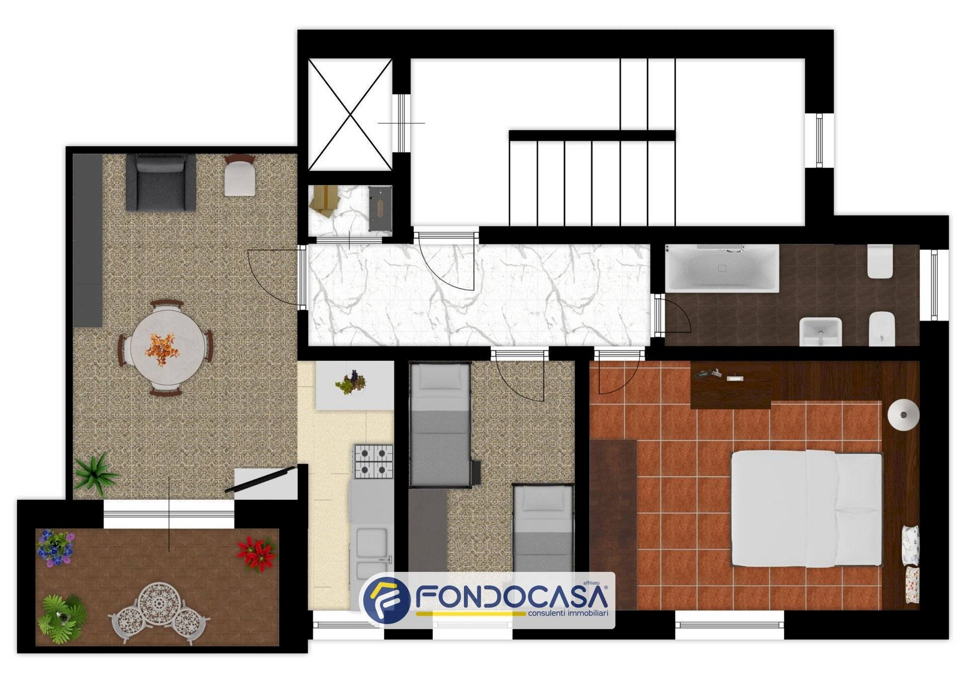 Foto 24 - Three-room apartment Via Genova, Andora - floor plans 1