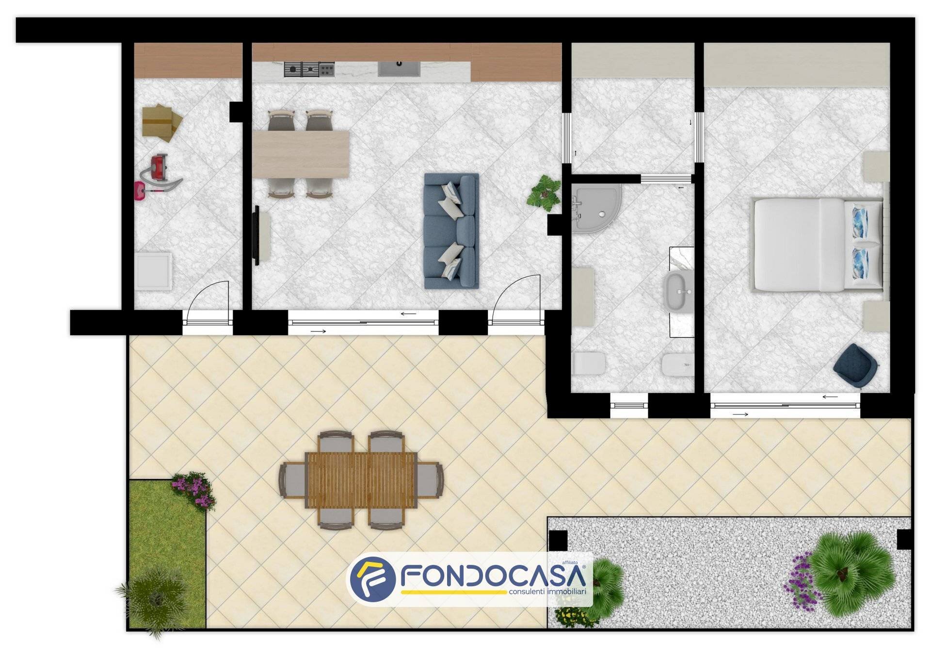 Foto 22 - Casa semi indipendente Strada delle colline, Andora - planimetria 1