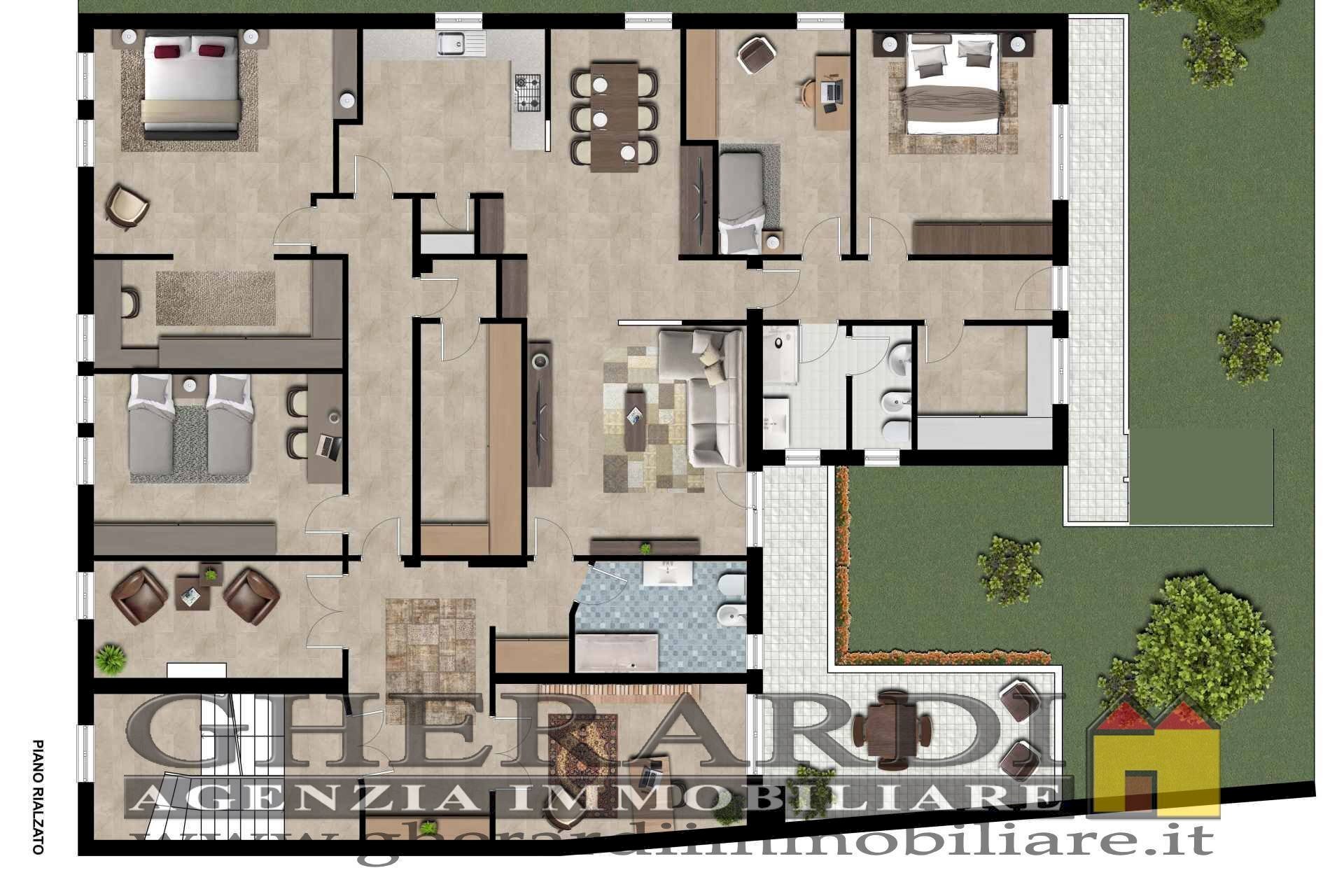 Foto 2 - Appartamento Ferrara - planimetria 1