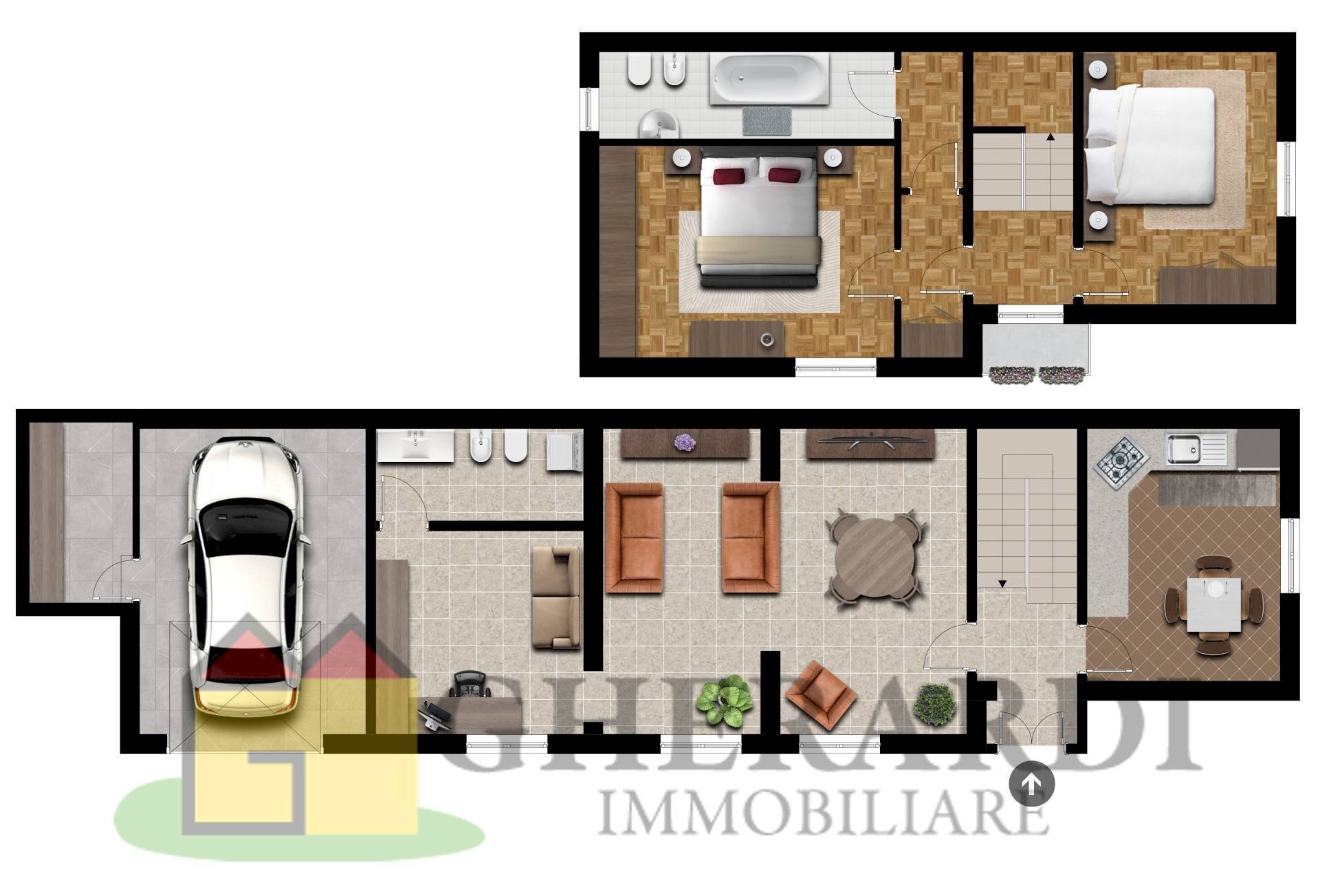 Foto 2 - Villa Ferrara - floor plans 1