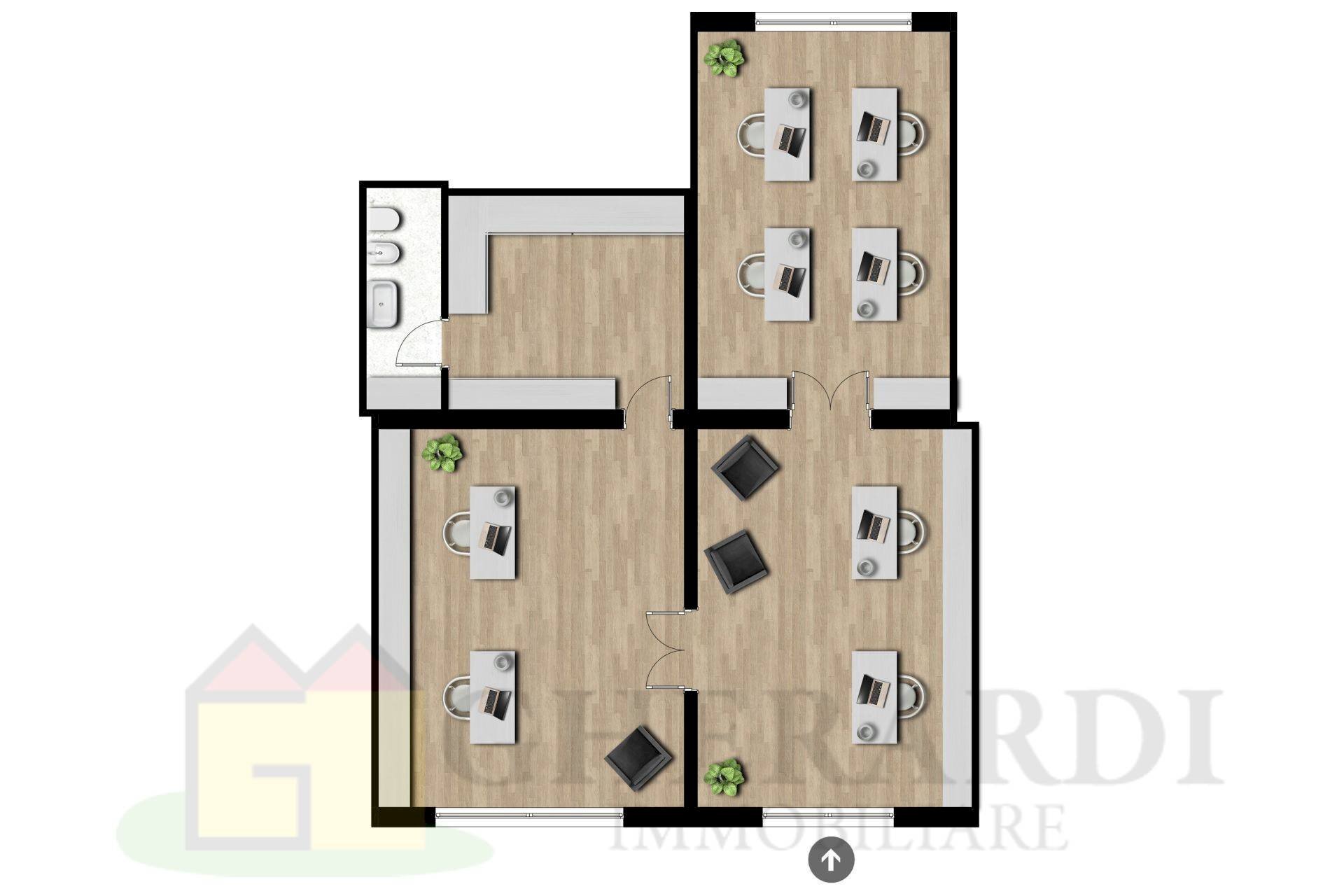 Foto 1 - Locale Commerciale Ferrara - planimetria 1