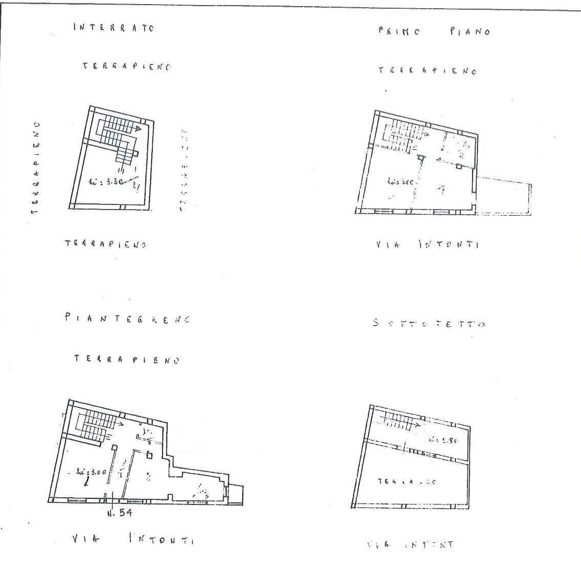 Foto 39 - Casa semi indipendente via intonti, Ariano Irpino - planimetria 1