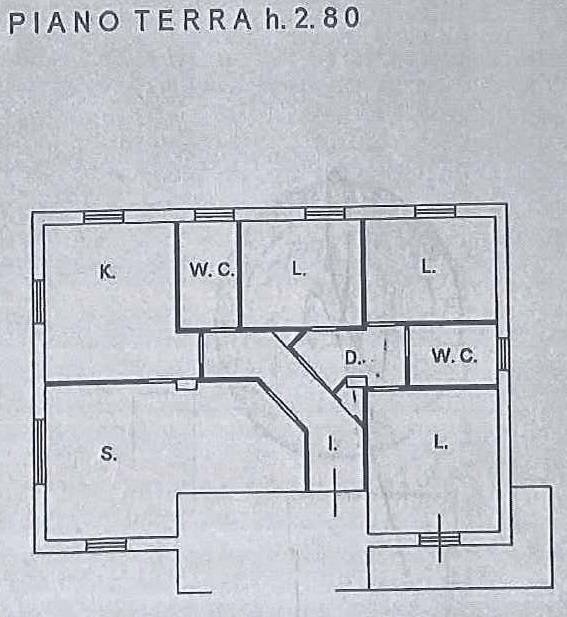 Foto 4 - Appartamento contrada turco, Ariano Irpino - planimetria 1