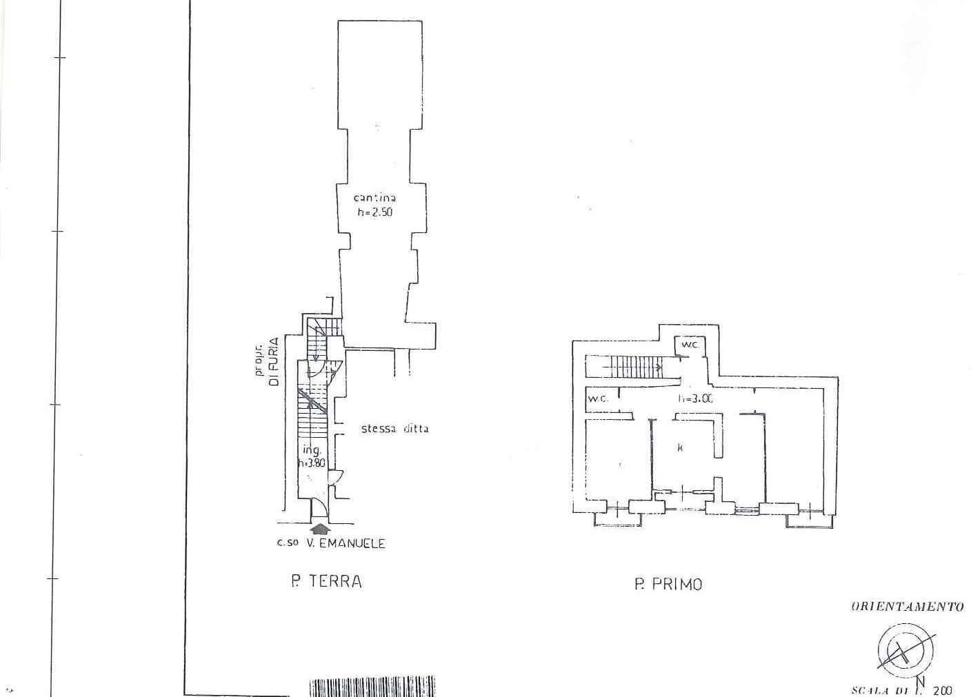 Foto 4 - Quadrilocale corso vittorio emanuele
 
312, Ariano Irpino - planimetria 1