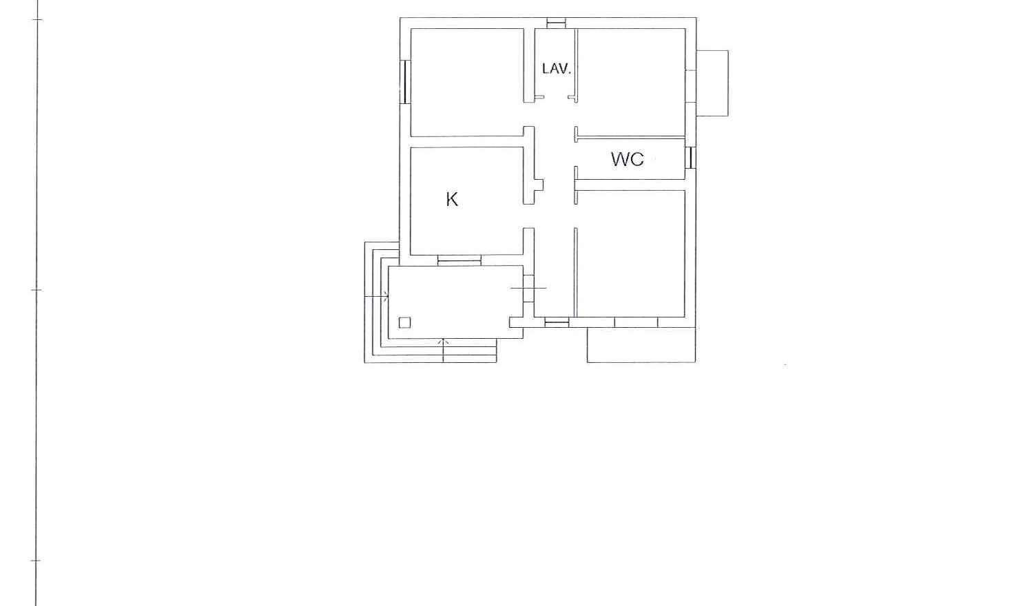 Foto 3 - Casa indipendente contrada cardito, Ariano Irpino - planimetria 1