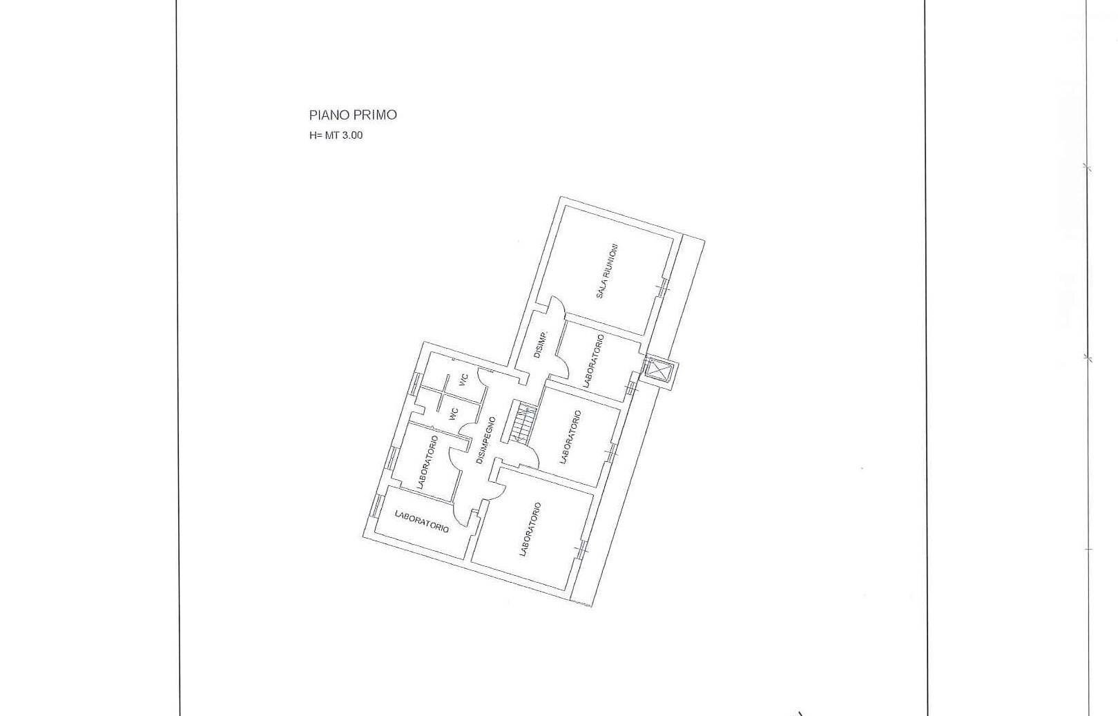 Foto 4 - Ufficio contrada camporeale
 
111, Ariano Irpino - planimetria 1
