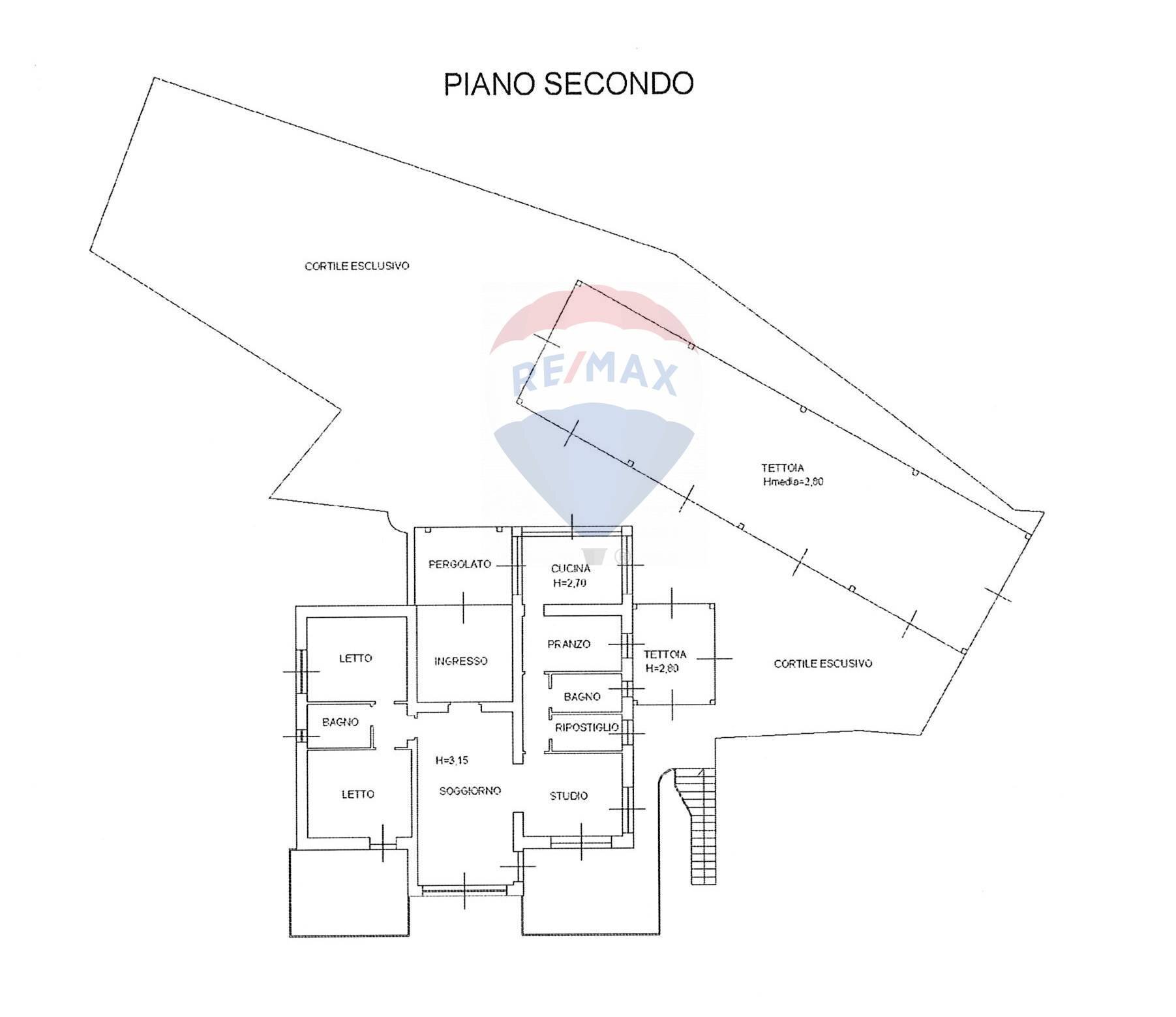 Pianta 2D - Attico via Pai di sotto
 
1280, Torri del Benaco - planimetria 1