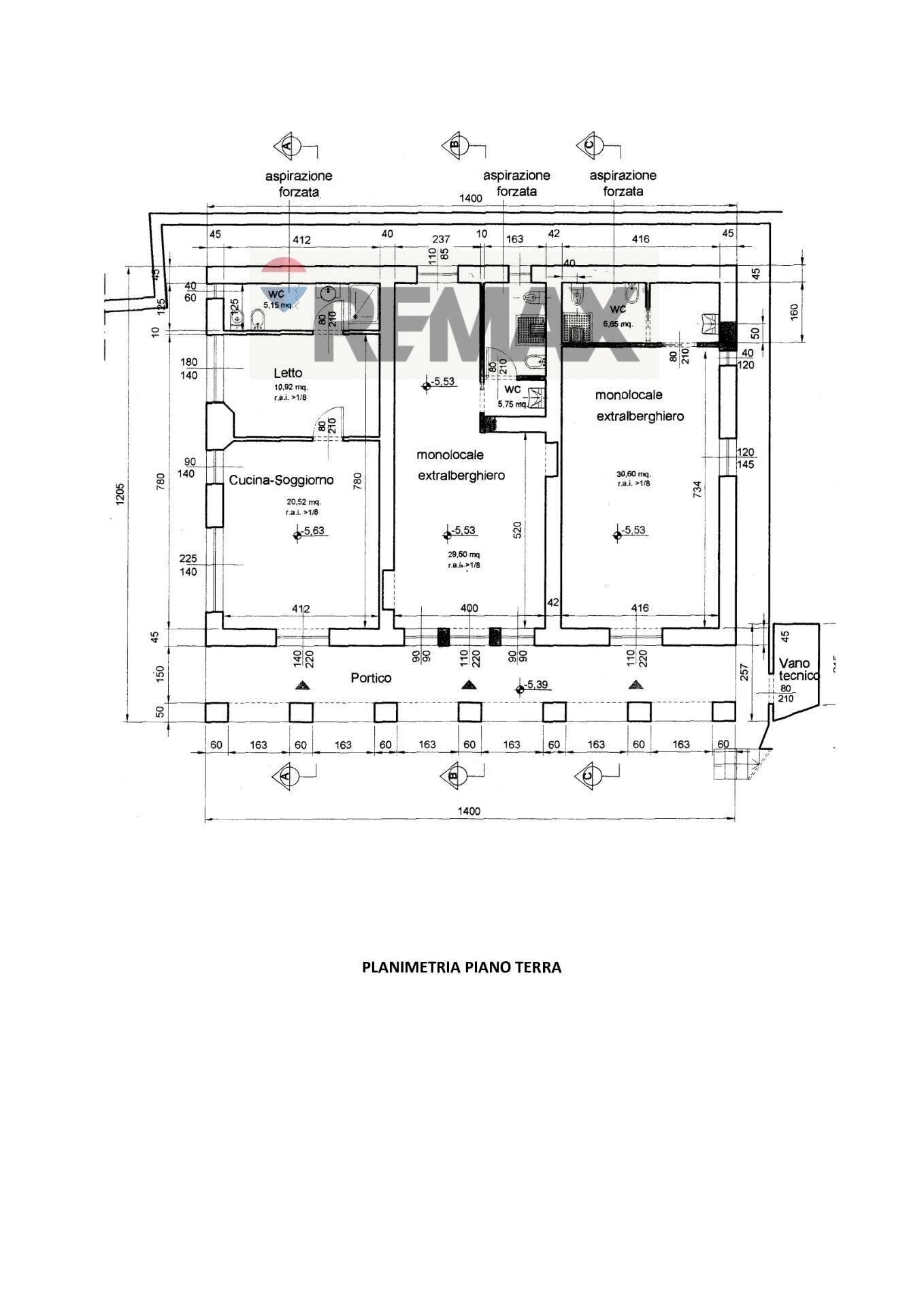 Pianta 2D - Casa semi indipendente Torri del Benaco - planimetria 1