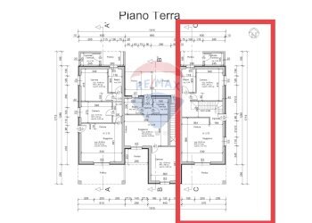 Pianta 2D - Villa a Schiera Cannobio - foto 4
