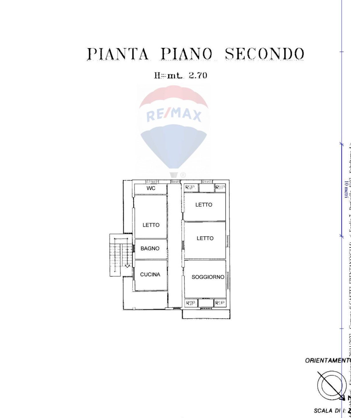 Pianta 2D - Appartamento VIA TEOFILO PATINI
 
43, Castel Frentano - planimetria 1