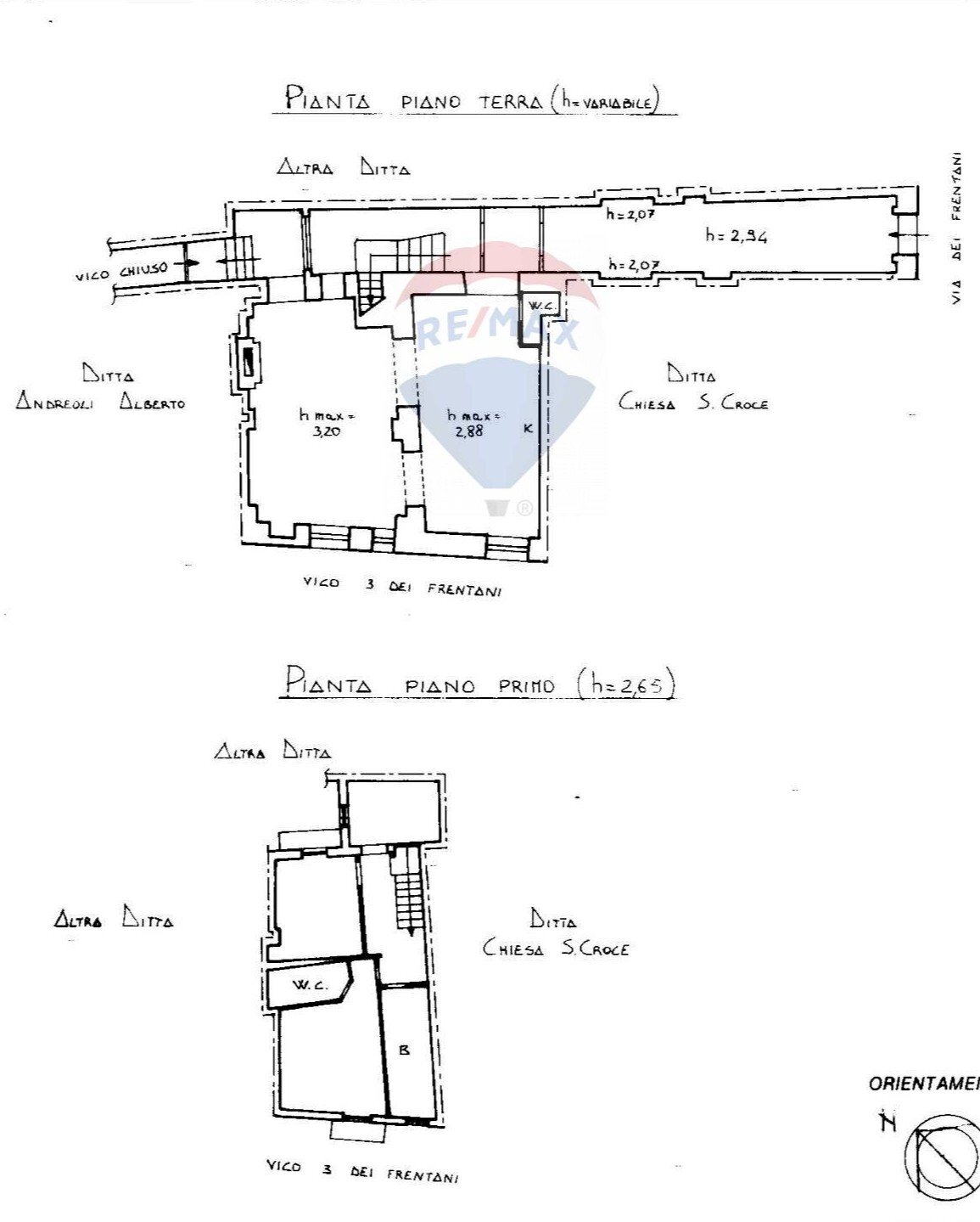 Pianta 2D - Casa semi indipendente VIA DEI FRENTANI
 
63, Lanciano - planimetria 1