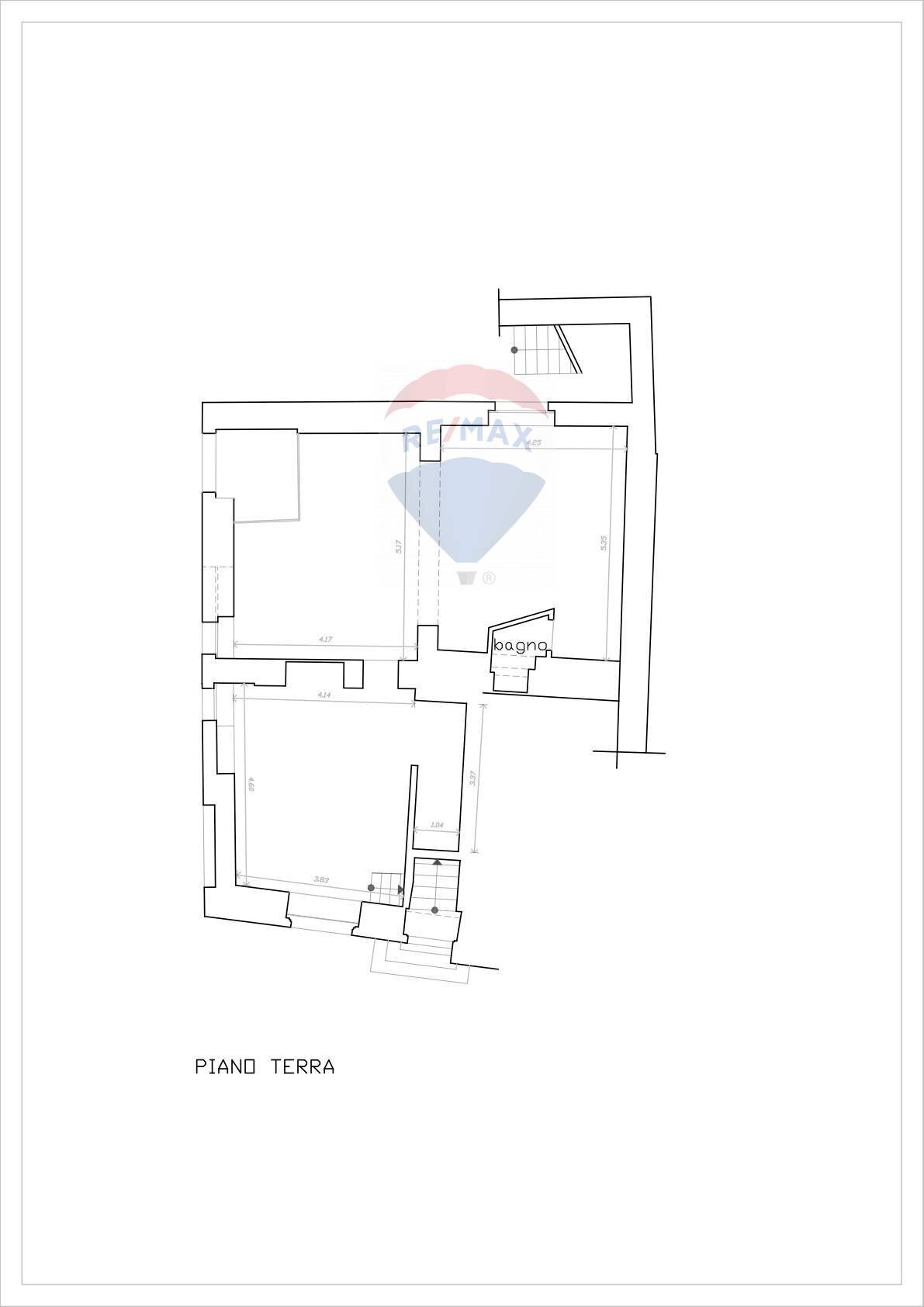 Pianta 2D - Casa indipendente Piazza dei Frentani
 
1/2, Lanciano - planimetria 1