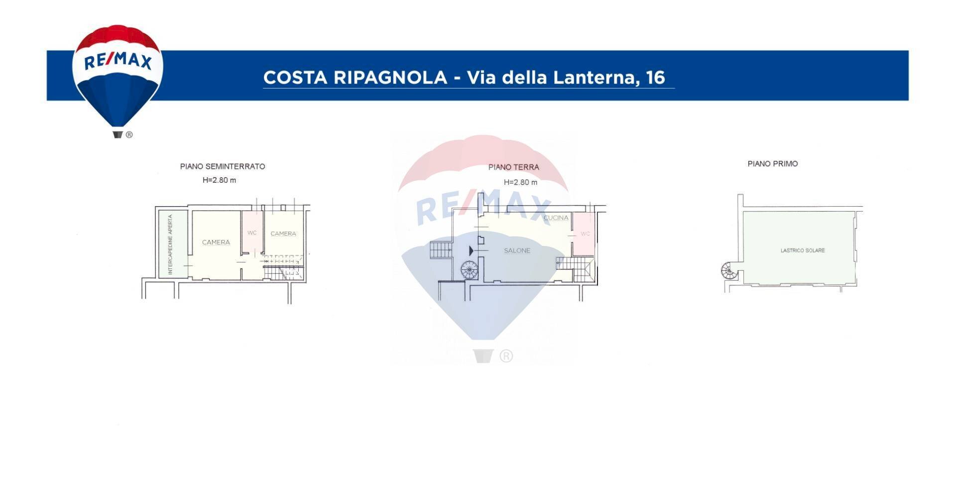 Pianta 2D - Villa a Schiera Mola di Bari - planimetria 1