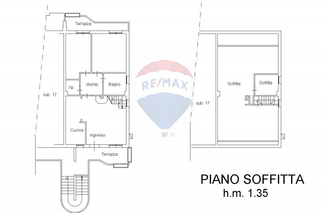 Pianta 2D - Apartment Cavriglia - floor plans 1