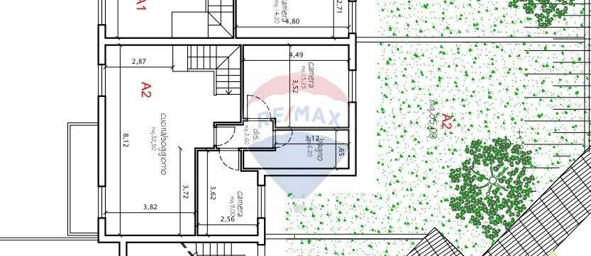 Pianta 2D - Apartment VIA TURATI, Cavriglia - floor plans 1