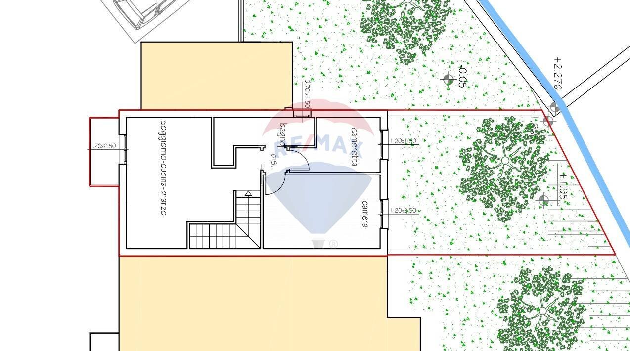 Pianta 2D - Appartamento Via Turati, Cavriglia - planimetria 1
