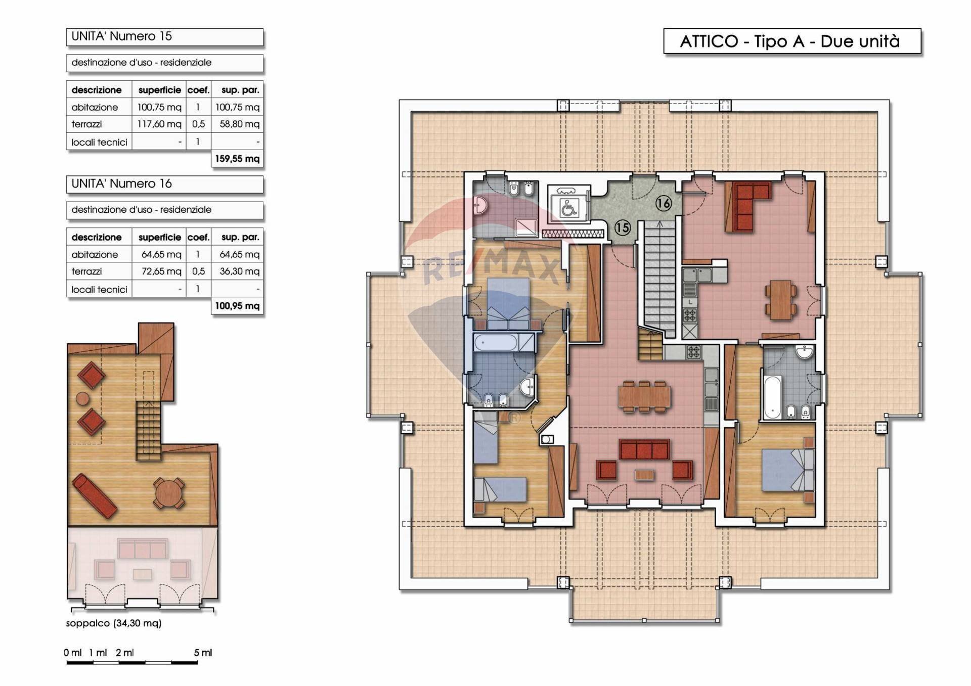 Pianta 2D - Attic Viale Ponte Nestore
 
45, Marsciano - floor plans 1