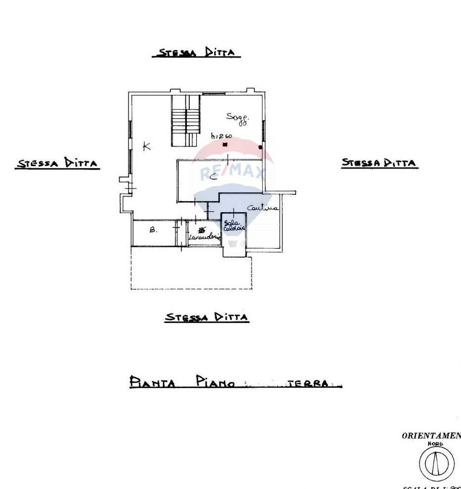 Pianta 2D - Villa Viale degli Aranci, Sant'Egidio del Monte Albino - planimetria 1