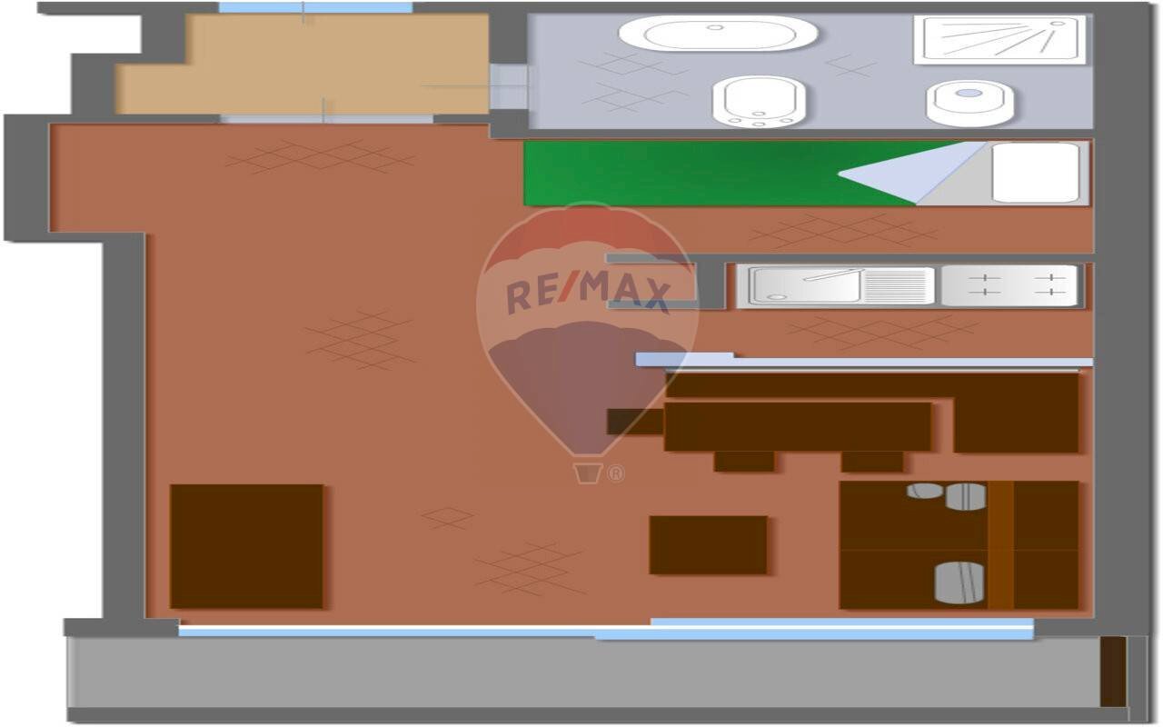 Certificato di energia - Monolocale Via La Gleisia, Sestriere - planimetria 1