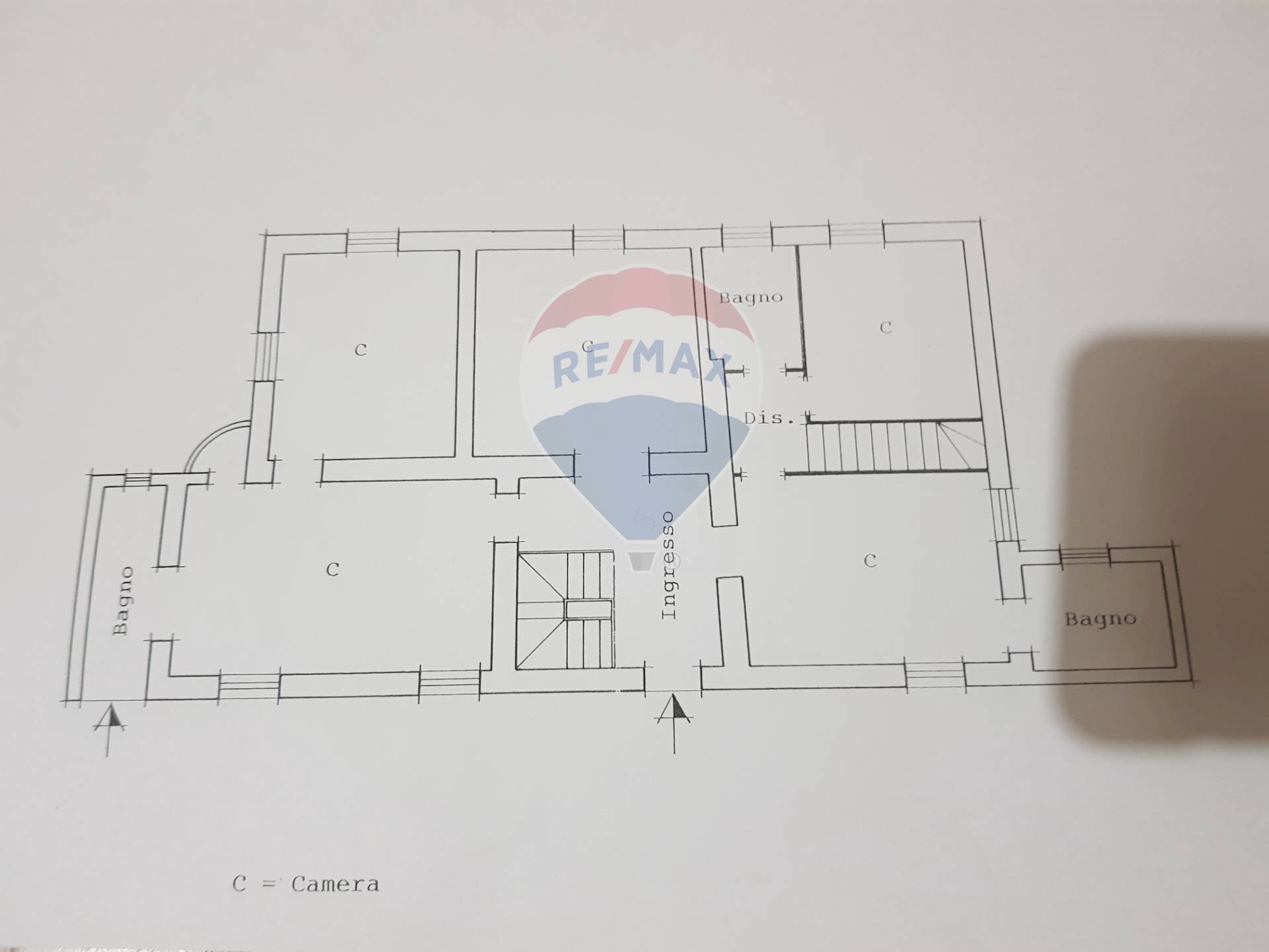 Pianta 2D - Casa semi indipendente Via Nicola Guardiagrele
 
23, Chieti - planimetria 1