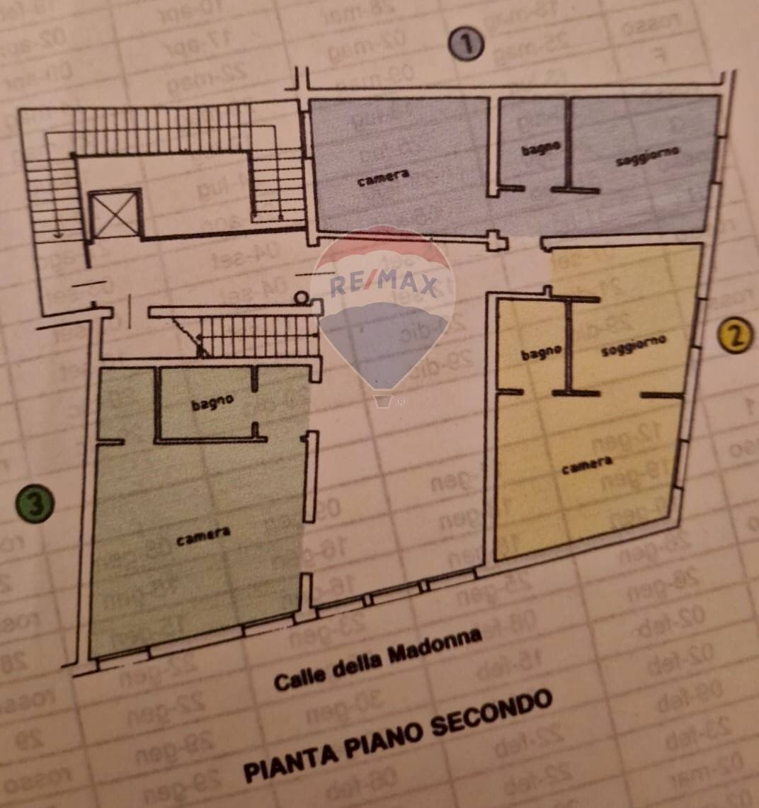 Pianta 2D - One-room apartment San Marco
 
3614, Venezia - floor plans 1