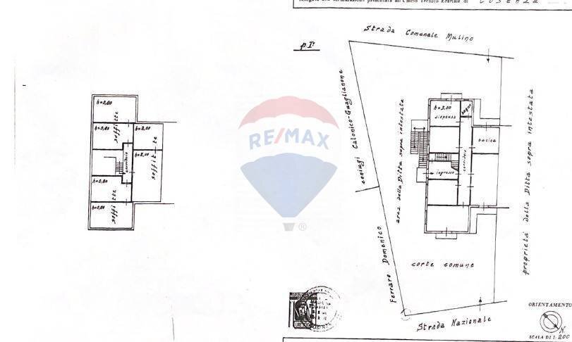 Pianta 2D - Apartment via Nazionale, San Sosti - floor plans 1