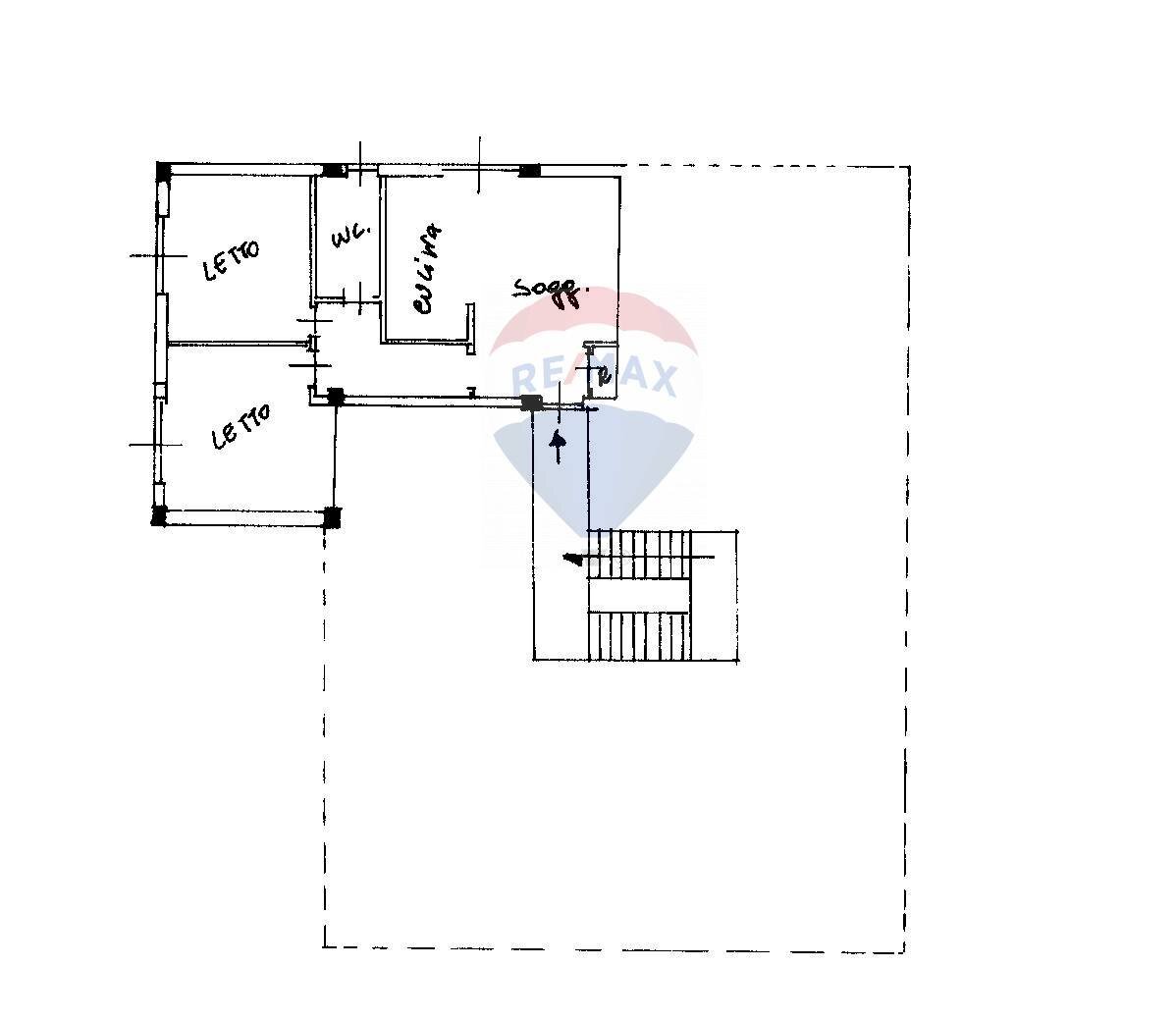 Pianta 2D - Attic San Marco Argentano - floor plans 1