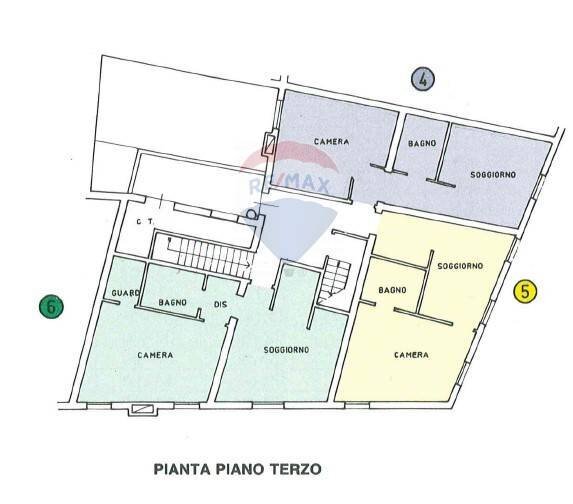 Suite 5 - Bilocale San Marco
 
3614, Venezia - planimetria 1