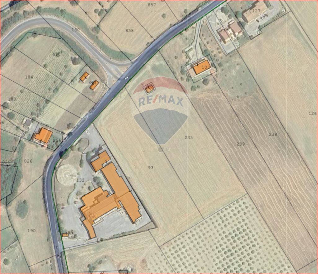Pianta 2D - Terreno agricolo contrada pezze, San Marco Argentano - planimetria 1