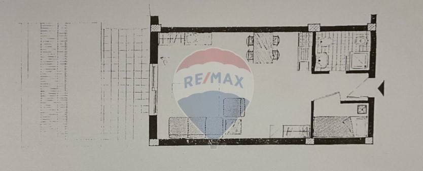 Pianta 2D - Two-room apartment Località la Vieille, Valtournenche - floor plans 1