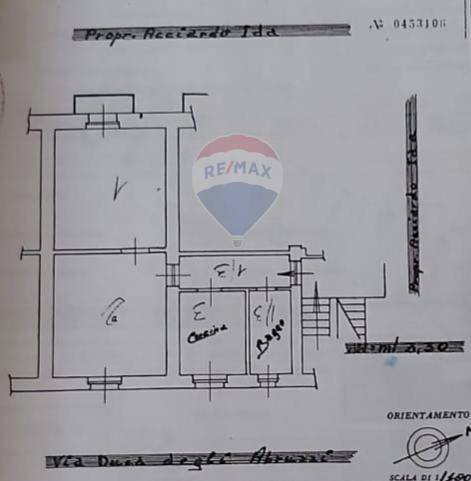 Pianta 2D - Trilocale Via Duca Degli Abbruzzi
 
63, San Marco Argentano - planimetria 1