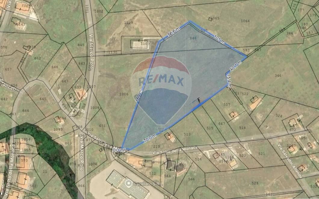 Pianta 2D - Terreno edificabile VIa Salto Della Monaca, Zafferana Etnea - foto 3