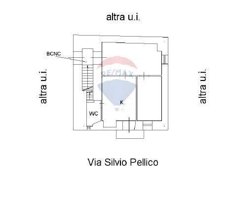Pianta 2D - Appartamento Via Silvio Pellico
 
9, Mattinata - planimetria 1