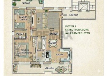 Pianta 2D - Appartamento Parco Sicilia
 
6, Manfredonia - foto 2