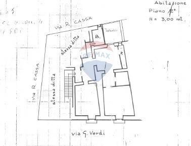 Pianta 2D - Four-room apartment Via Giuseppe Verdi
 
89, Monte Sant'Angelo - floor plans 1