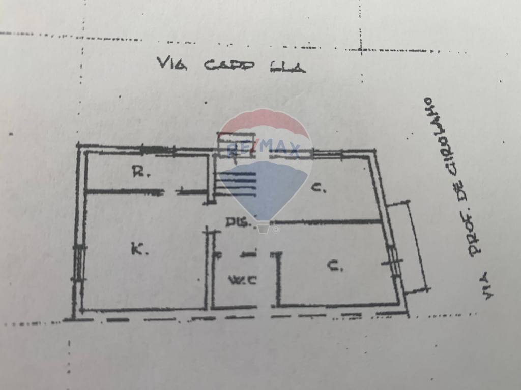 Pianta 2D - Casa indipendente Via De Girolamo
 
1, Faeto - planimetria 1