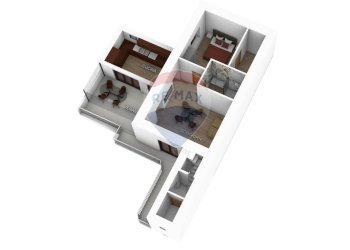 Pianta 3D - Casa indipendente Vicolo dei Carradori
 
9, Manfredonia - foto 7