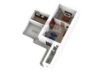 Pianta 3D - Casa indipendente Vicolo dei Carradori
 
9, Manfredonia - foto 10